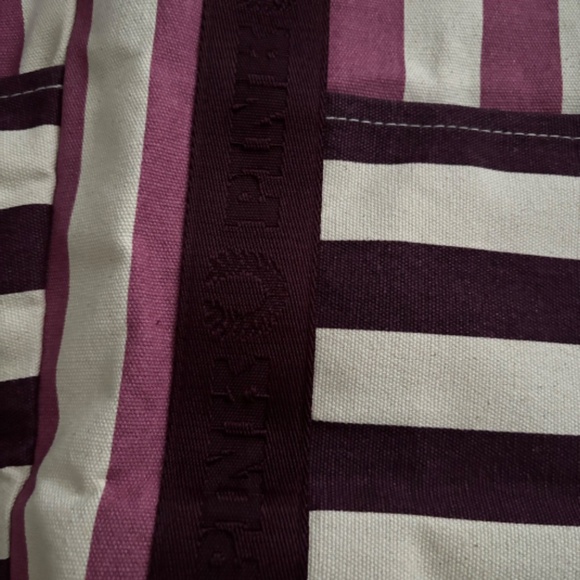 PINK Victorias Secret Nwt Striped Logo Straps Purse Tote Bag - Picture 2 of 6
